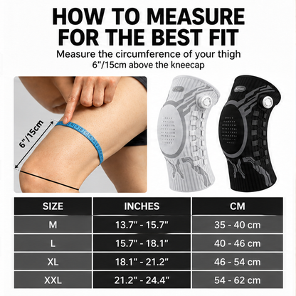 Alveley - Knee Brace with Side Adjustment Dial